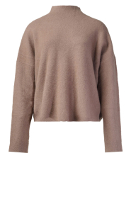 Knit-ted |  Soft knitted sweater Kris | taupe 