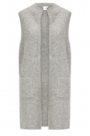 Knit-ted |  Soft sleeveless cardigan Caitlin | grey  | Picture 1