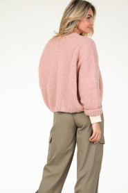 Knit-ted :  Soft knitted cardigan Becky | pink - img7