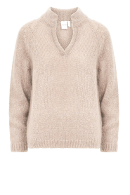  Knitted sweater Esther | natural