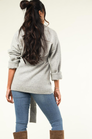 Knit-ted |  Soft knitted cardigan Silvie | grey  | Picture 8