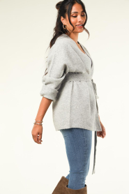 Knit-ted |  Soft knitted cardigan Silvie | grey  | Picture 7