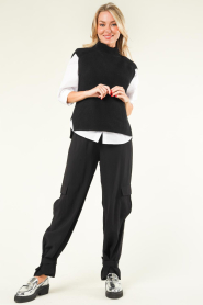 Knit-ted |  Knitted spencer Lola | black  | Picture 3