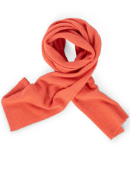 Knit-ted |  Soft knitted scarf Evy | orange  | Picture 1