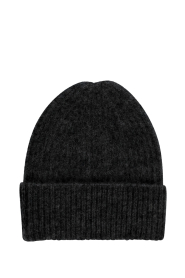Knit-ted |  Soft knitted beanie Nora | black  | Picture 1