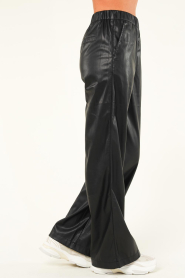 Knit-ted |  Faux leather pants Ivy | black  | Picture 5