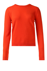 Absolut Cashmere |  Cashmere sweater Sanna | orange  | Picture 1