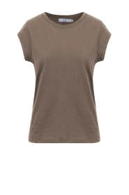 CC Heart |  T-shirt with round neck Classic | brown