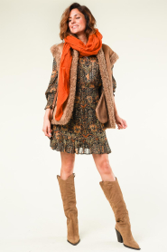 Toral :  Suede western boots Ana | beige - img3