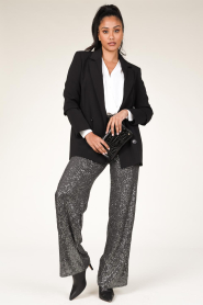 Second Female :  Pants with sequins Moonshine | grey - img3