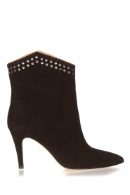 Toral |  Suede ankle boots with studs Joyce | black | Picture 1
