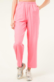 American Vintage |  Cotton pants Dokota | pink  | Picture 4