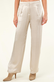 American Vintage |  Shiny pants Shan | natural  | Picture 4