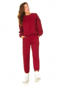American Vintage |  Basic sweater Storm | red  | Picture 3