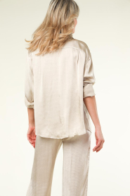 American Vintage |  Oversized shine blouse Shan | natural  | Picture 8