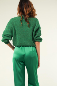 American Vintage |  Soft alpaca sweater East | green  | Picture 9
