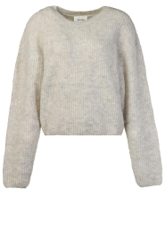 American Vintage |  Soft sweater with round neck East | grey