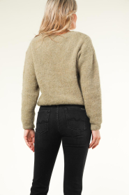 American Vintage |  Soft sweater with round neck East | taupe  | Picture 8