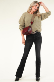 American Vintage |  Soft sweater with round neck East | taupe  | Picture 3