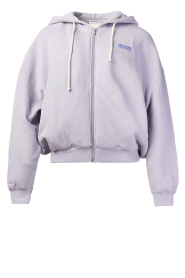  Oversized zip hoodie Izubird | purple