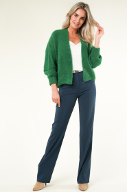 American Vintage |  Soft cardigan East | green  | Picture 3