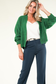 American Vintage |  Soft cardigan East | green  | Picture 4