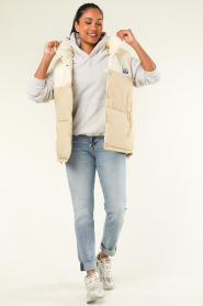 American Vintage |  Oversized bodywarmer Zot | natural  | Picture 3