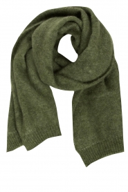  Knitted scarf Zabi | green