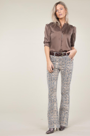 Lois Jeans |  High waist flared jeans Raval | print | Picture 2