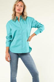 Second Female |  Blouse Alulin | green  | Picture 4