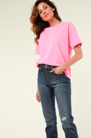 American Vintage |  Boyfriend t-shirt Fizvalley | pink  | Picture 4