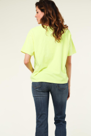 American Vintage |  Boyfriend t-shirt Fizvalley | yellow  | Picture 6