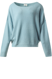 American Vintage |  Knitted sweater Damsville | baby blue