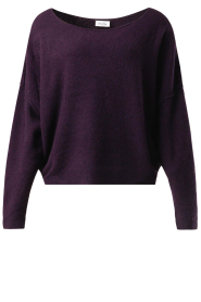 American Vintage |  Knitted sweater Damsville | plum