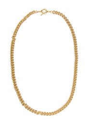 Prayer Accessories |  Link chain necklace Flo | gold  | Picture 1