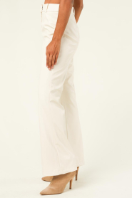 Freebird |  Faux leather pants Jeanette | natural  | Picture 5