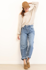 American Vintage :  Soft knitted sweater Damsville | beige - img3