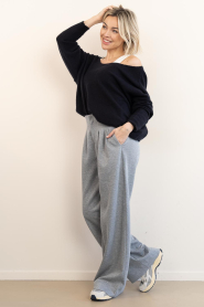 American Vintage |  Knitted sweater Damsville | black | Picture 3