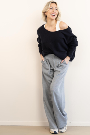 American Vintage |  Knitted sweater Damsville | black | Picture 4