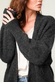 American Vintage |  Knitted cardigan East | darkgrey  | Picture 8