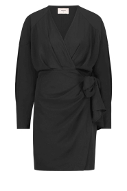 Freebird |  Wrap dress Kolette | black