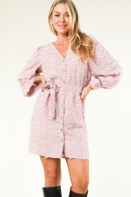 Freebird |  Jacquard dress Lara | soft pink  | Picture 2