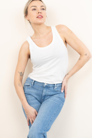 American Vintage |  Tank top Gamipy | white | Picture 4