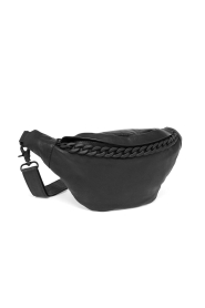 Depeche :  Leather bumbag with chain Nordic | black - img6