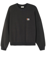 American Vintage |  Cotton sweater Atubay | black | Picture 1