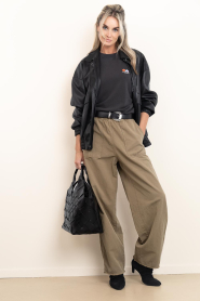 American Vintage |  Cotton sweater Atubay | black | Picture 3