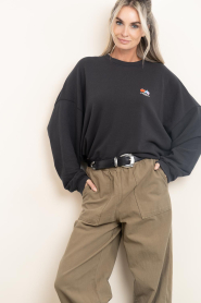 American Vintage |  Cotton sweater Atubay | black | Picture 4