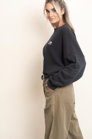 American Vintage |  Cotton sweater Atubay | black | Picture 6