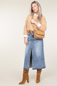 Co'Couture :  Denim skirt Vika | blue - img3
