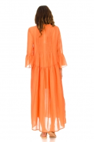 Devotion |  Cotton maxi dress Bella | orange  | Picture 7